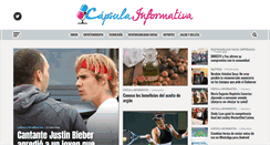 Desktop Screenshot of capsulainformativa.com
